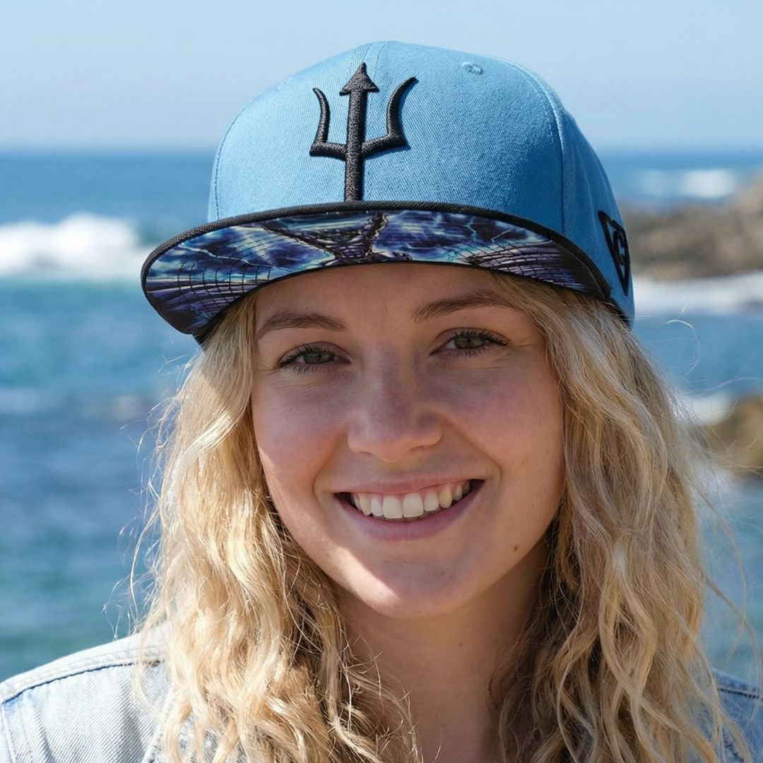 Casquette Atlas Snapback - Bleu/Noir