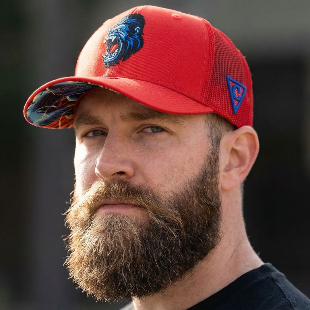 Casquette Gorilla Trucker - Orange