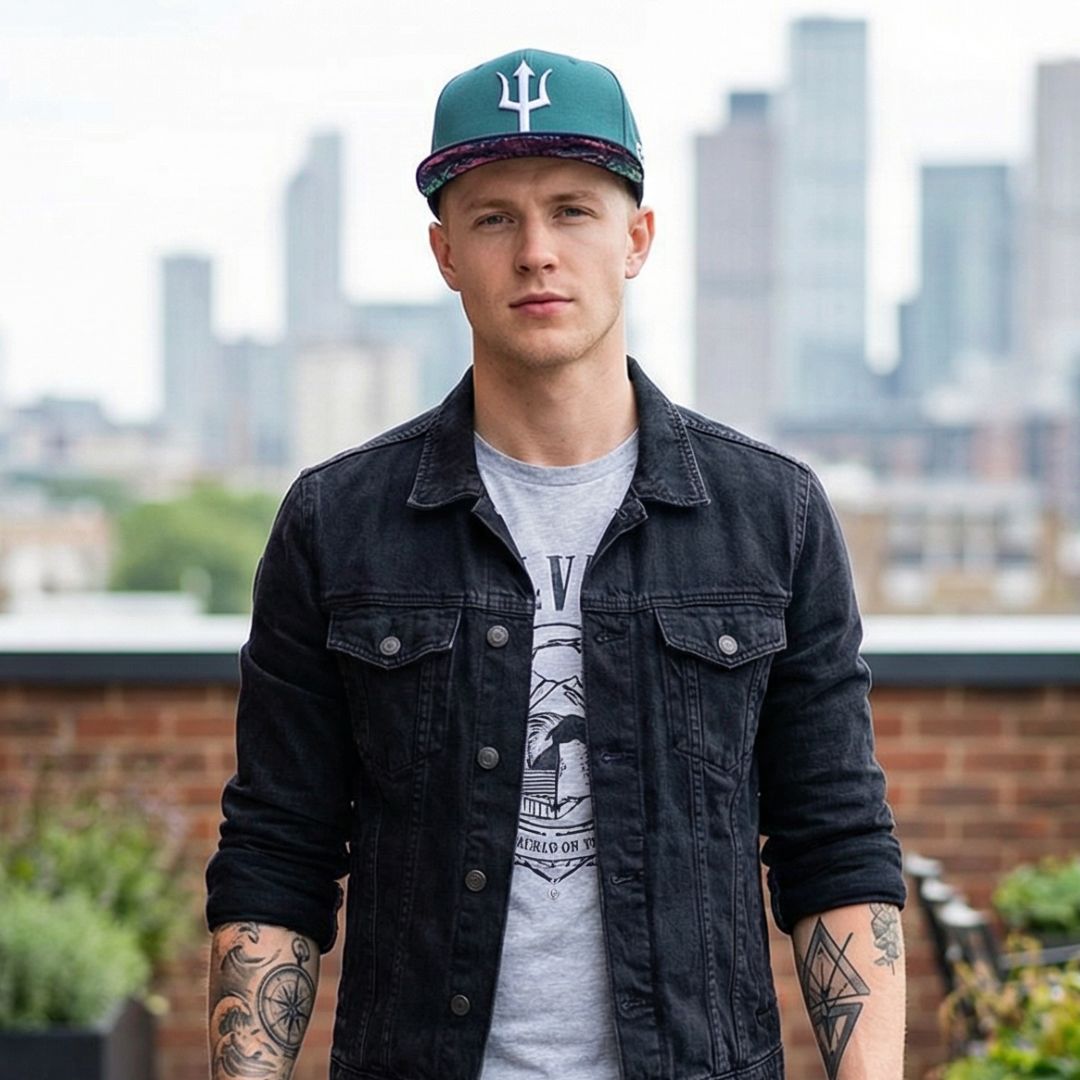 Cappellino Snapback Typhon - Verde acqua/Nero