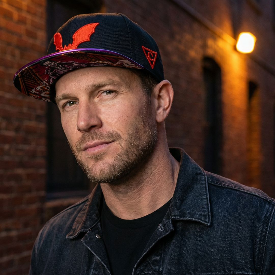 Cappellino Snapback Vampire - Nero/Viola metallizzato