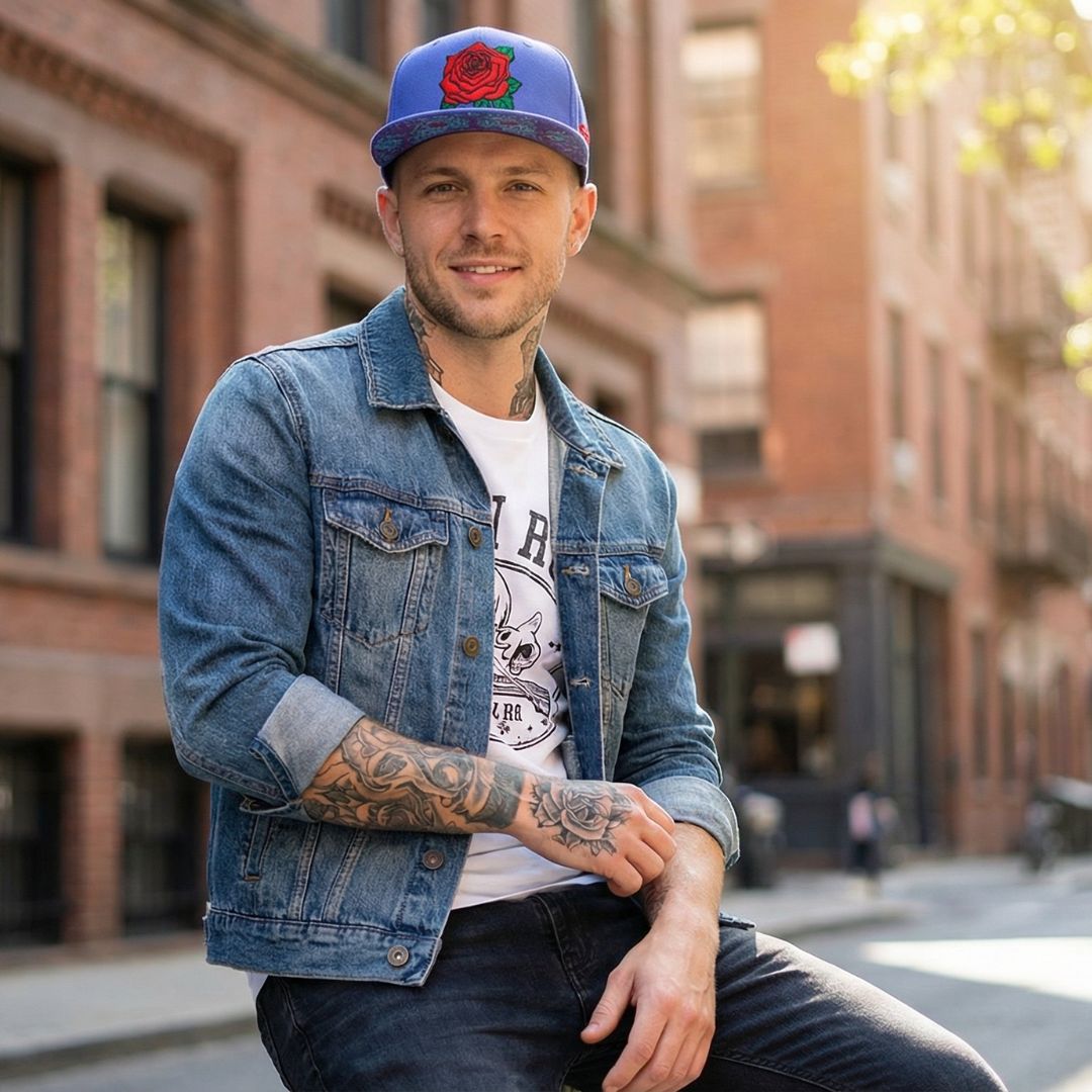 Cappellino Snapback Day Of The Dead 1 - Viola