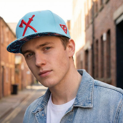 Cappellino Snapback Swiss Pikemen - Blu