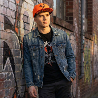 Casquette Devil's Gate Snapback - Orange fluo