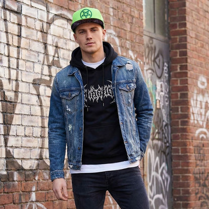 Czapka z daszkiem Przeklętej Posiadłości - Neonowa zieleń