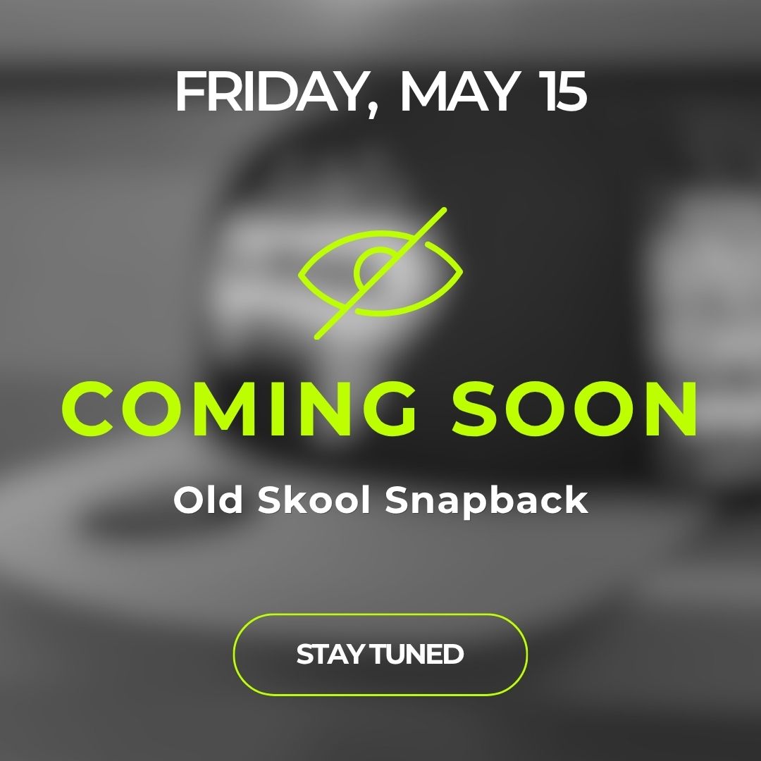 [MAY 15] Old Skool Snapback - Black/Green Ombre