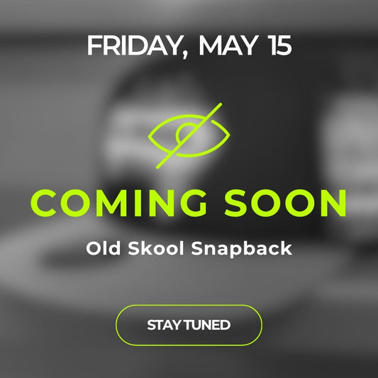 [MAY 15] Old Skool Snapback - Black/Green Ombre