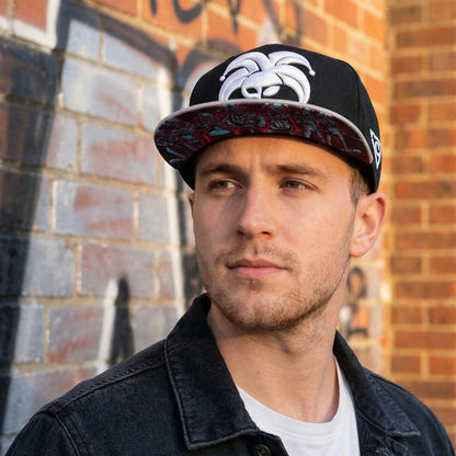 Zwarte Clown Gang Snapback - Zwart