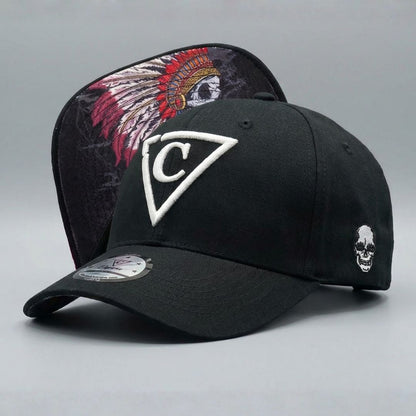 Cappellino da baseball Dead Chief Curved - Nero