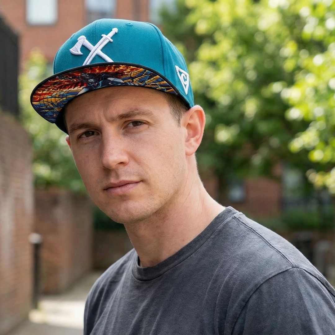 Cappellino Snapback Bogatyr - Blu/Nero