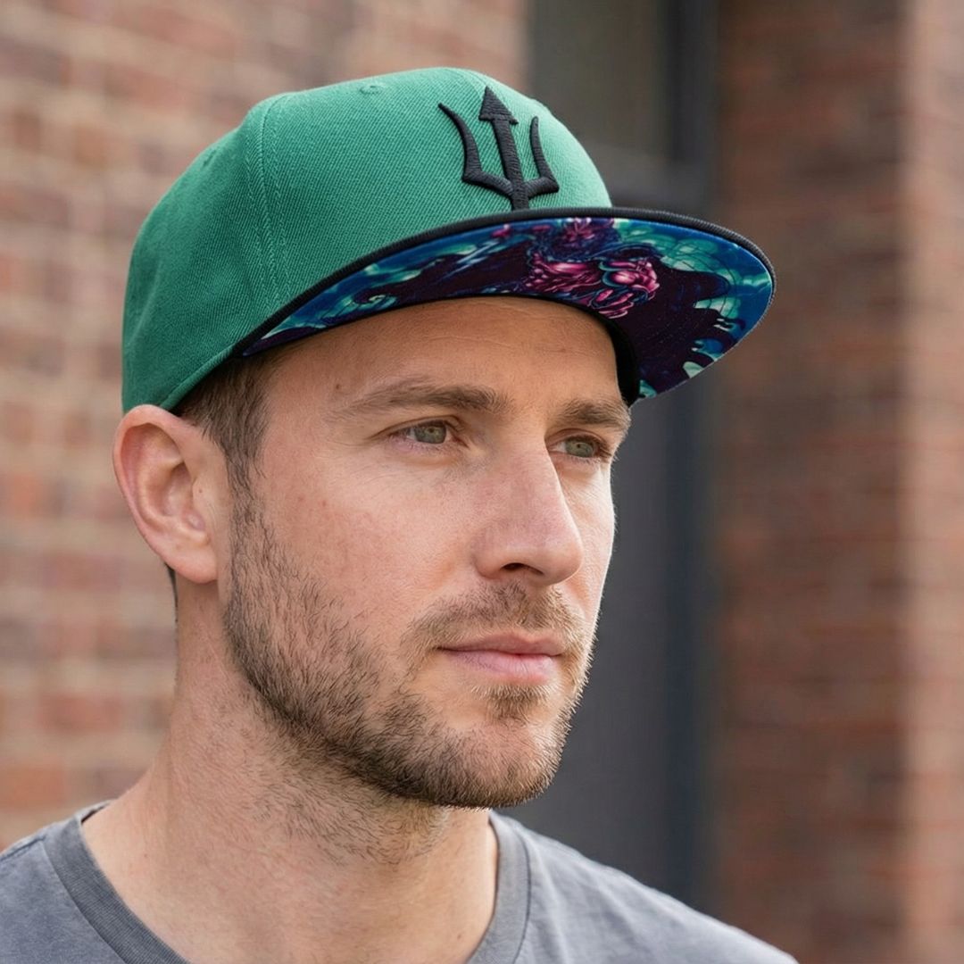 Zeus Snapback - Green/Black