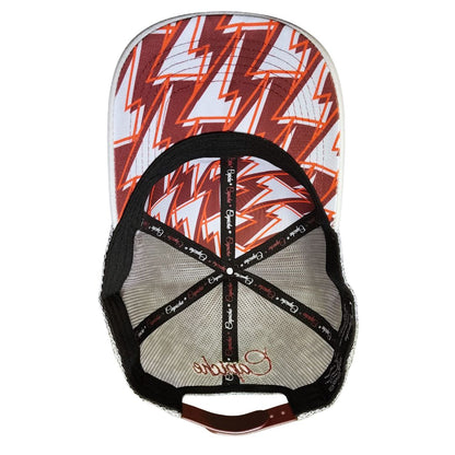 Gorra Trucker Zeus griega limpia - Gris