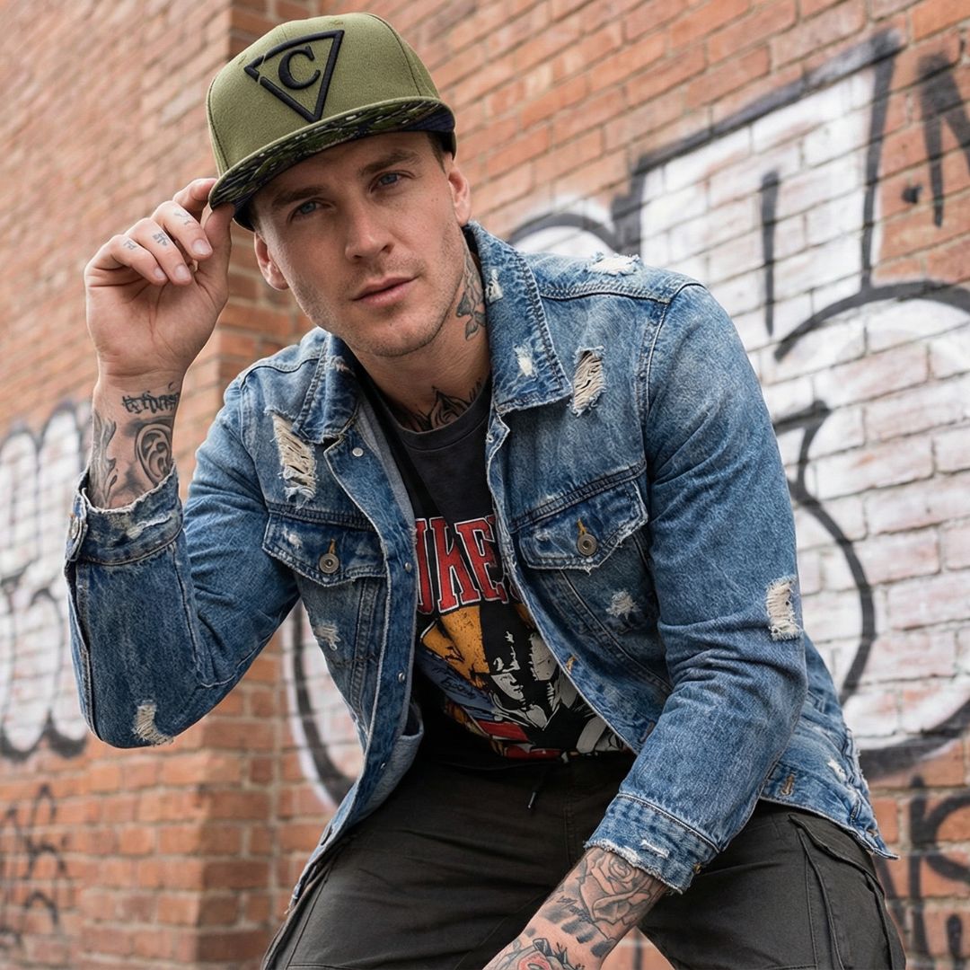 Anaconda Snapback - Grün