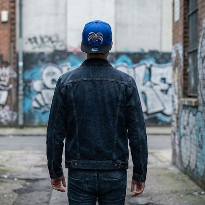 Casquette Snapback Clown - Bleu/Noir