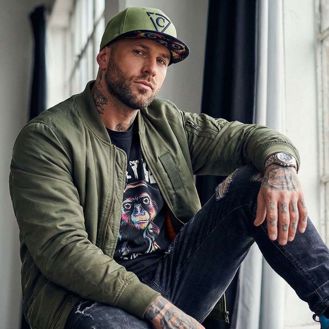 Mighty Eagle Snapback - Green/Black