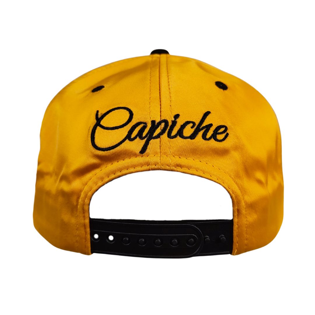 LIMITED EDITION Egyptian Night Snapback - Yellow Satin