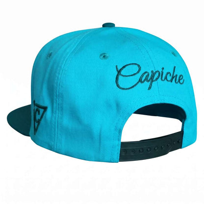 Fire Snake Snapback - Blue