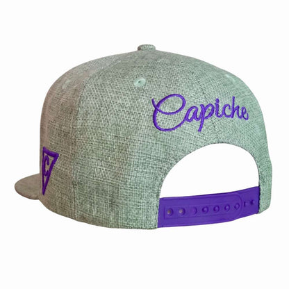 Pisces Snapback - Lichtgroen dik katoen