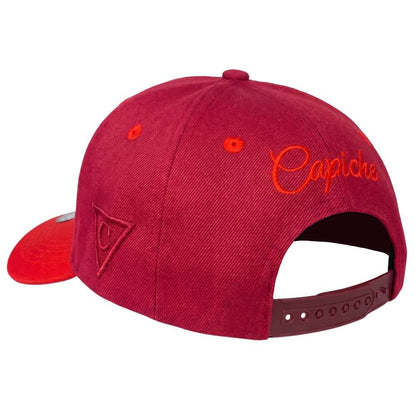 Aries Curved Cap - Red