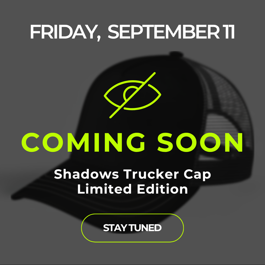 [Sept 11] LIMITED EDITION Shadows Trucker Cap - Dark Burgundy
