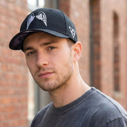 Casquette incurvée Grim - Noir