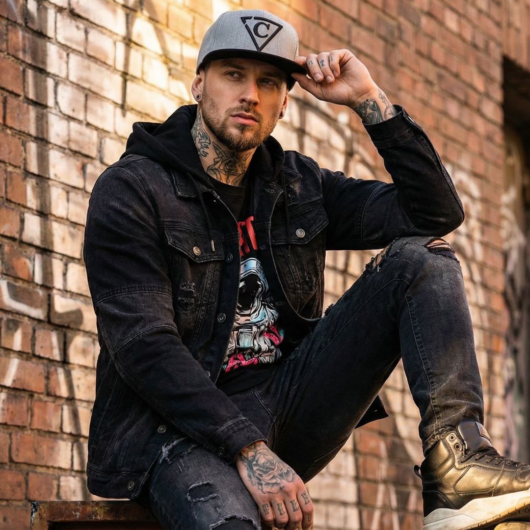 Tentacle Astronaut Snapback - Grey/Black