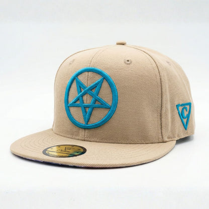 Cursed Dentist Snapback - Beige