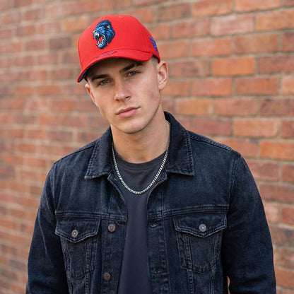 Gorilla gebogen baseballpet - oranje