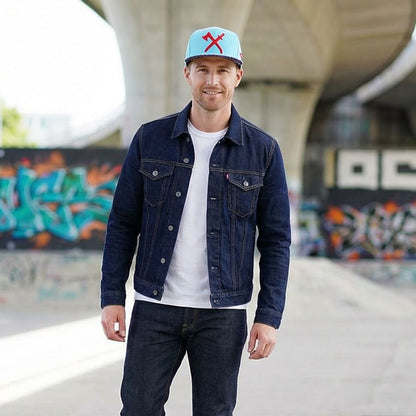 Cappellino Snapback Swiss Pikemen - Blu