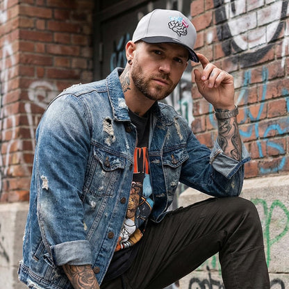 Cappellino baseball Brainwashed - Grigio/Nero