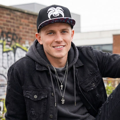 Zwarte Clown Gang Snapback - Zwart