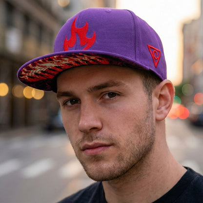 Forest Meeting Snapback - Paars