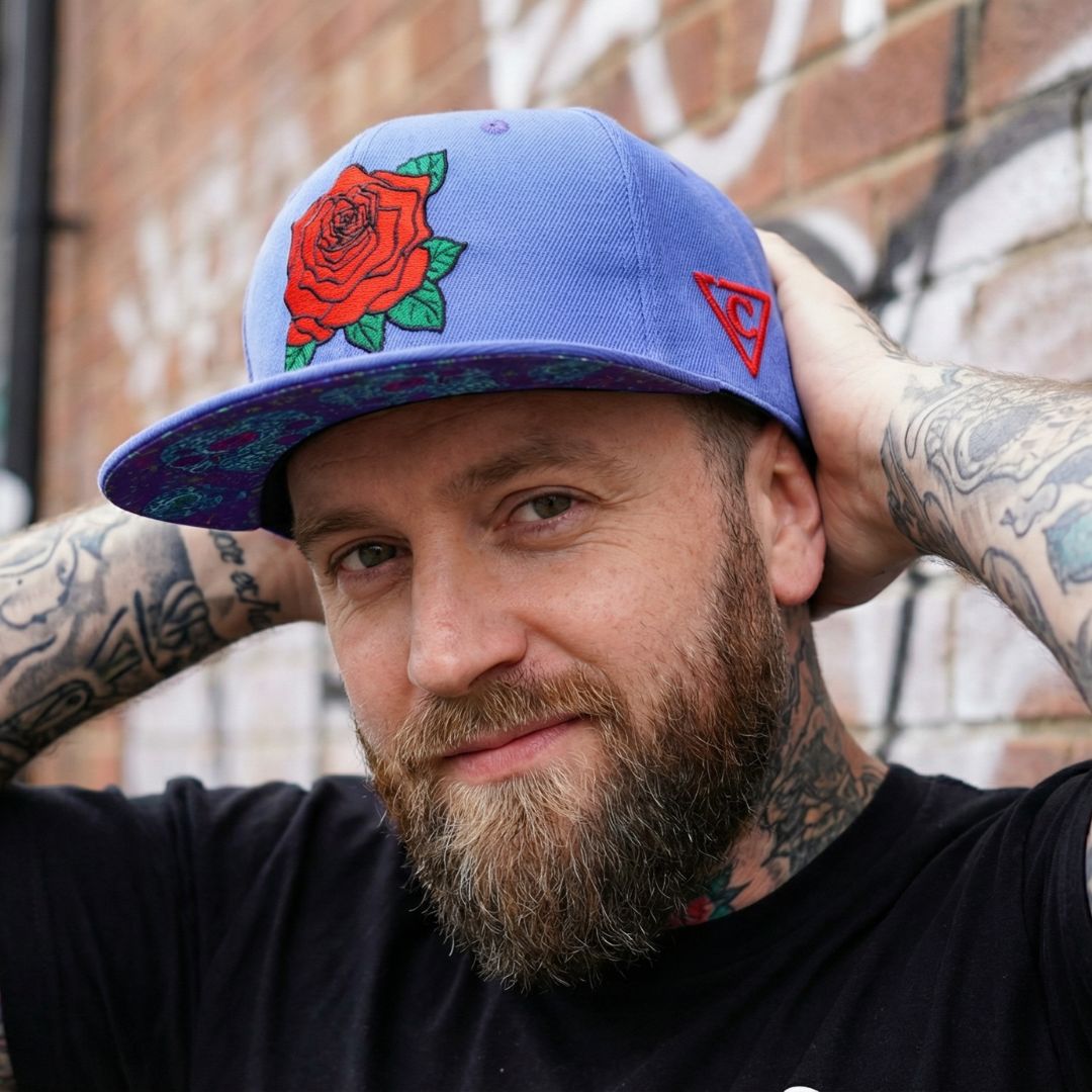 Cappellino Snapback Day Of The Dead 1 - Viola