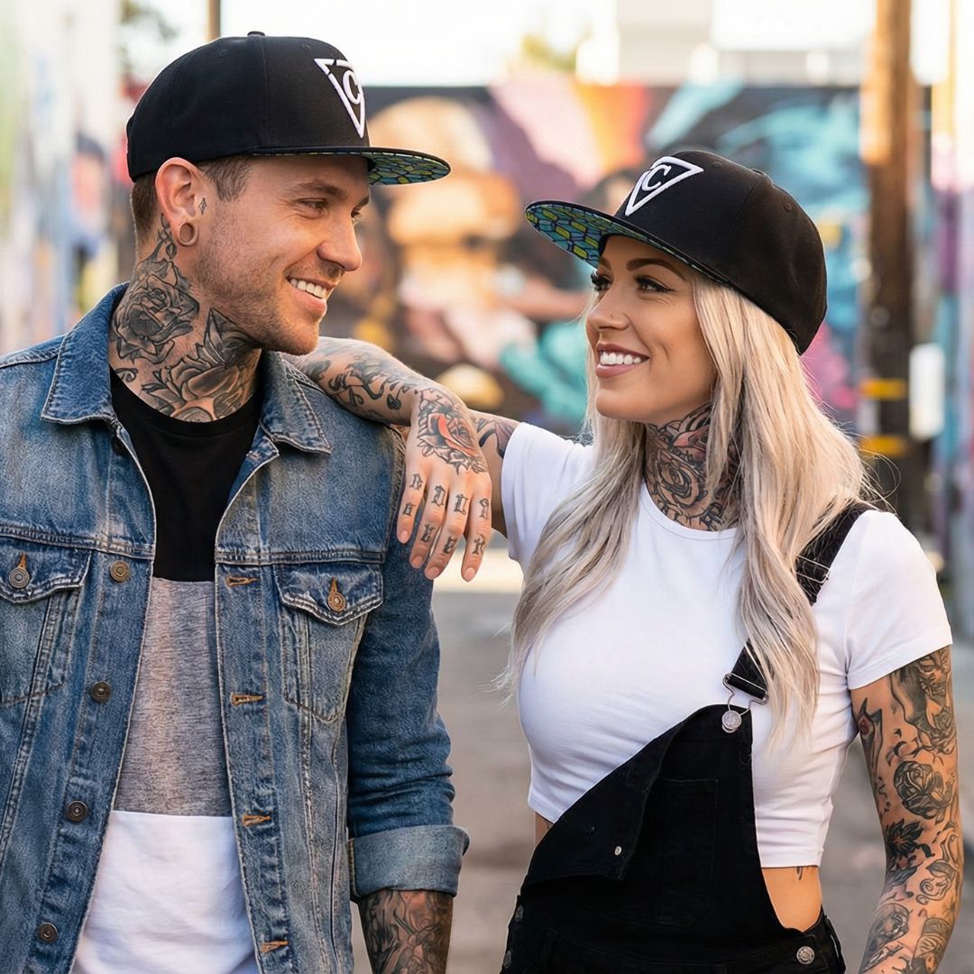 The Cube Snapback - Nero