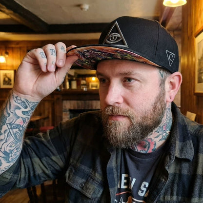 Cappellino Snapback Telepathy - Nero