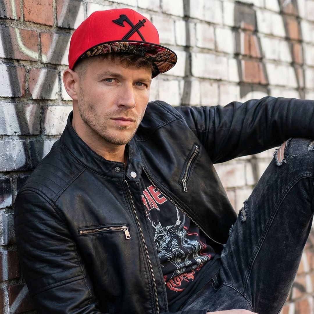 Cappellino Snapback Winged Hussar - Rosso/Nero