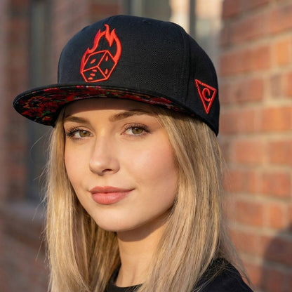 Casquette Snapback Dice - Noir