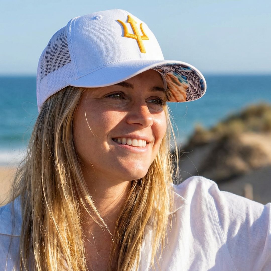 Czapka Pegasus Trucker - Biała