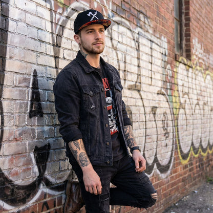 Samurai Snapback - Schwarz