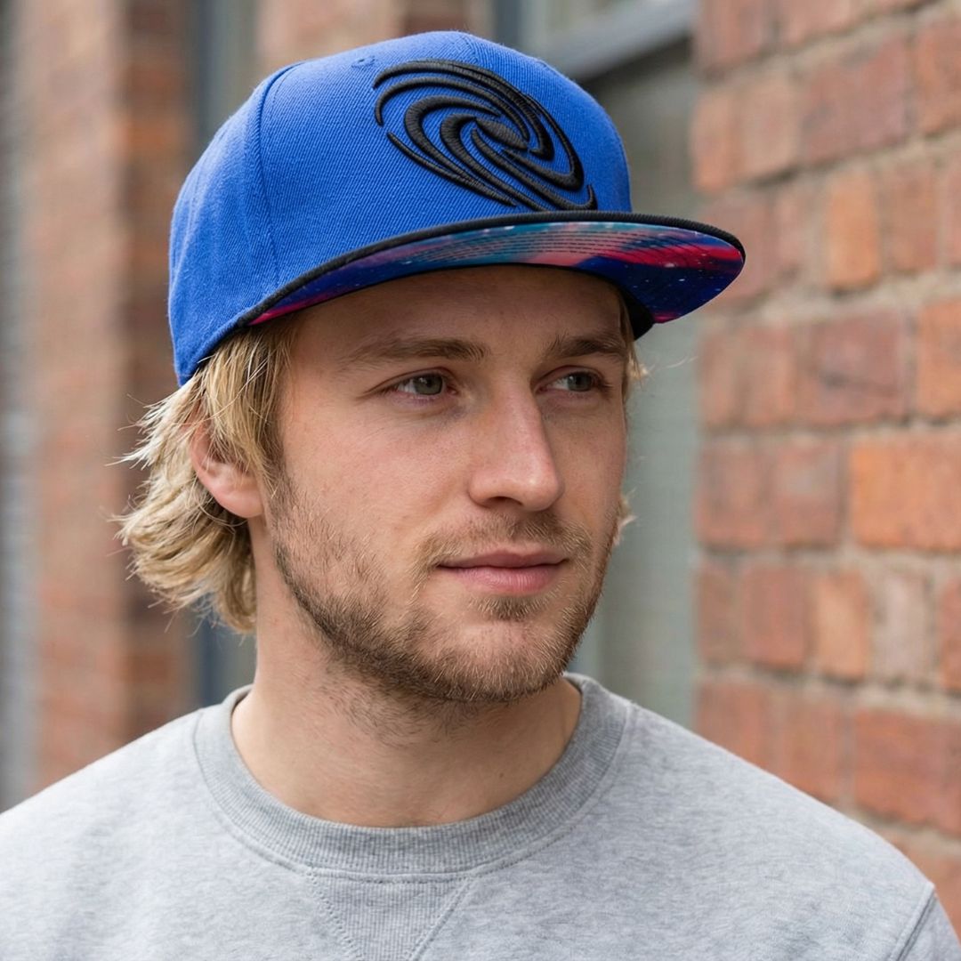 Casquette Snapback Blue Galaxy