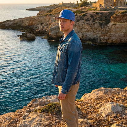 Casquette Sphinx Snapback - Bleu clair