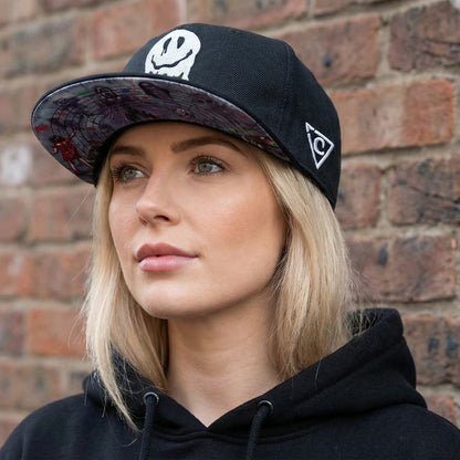 Cappellino Snapback Wall Drawing - Nero