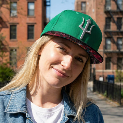 Scylla Snapback - Green/Black