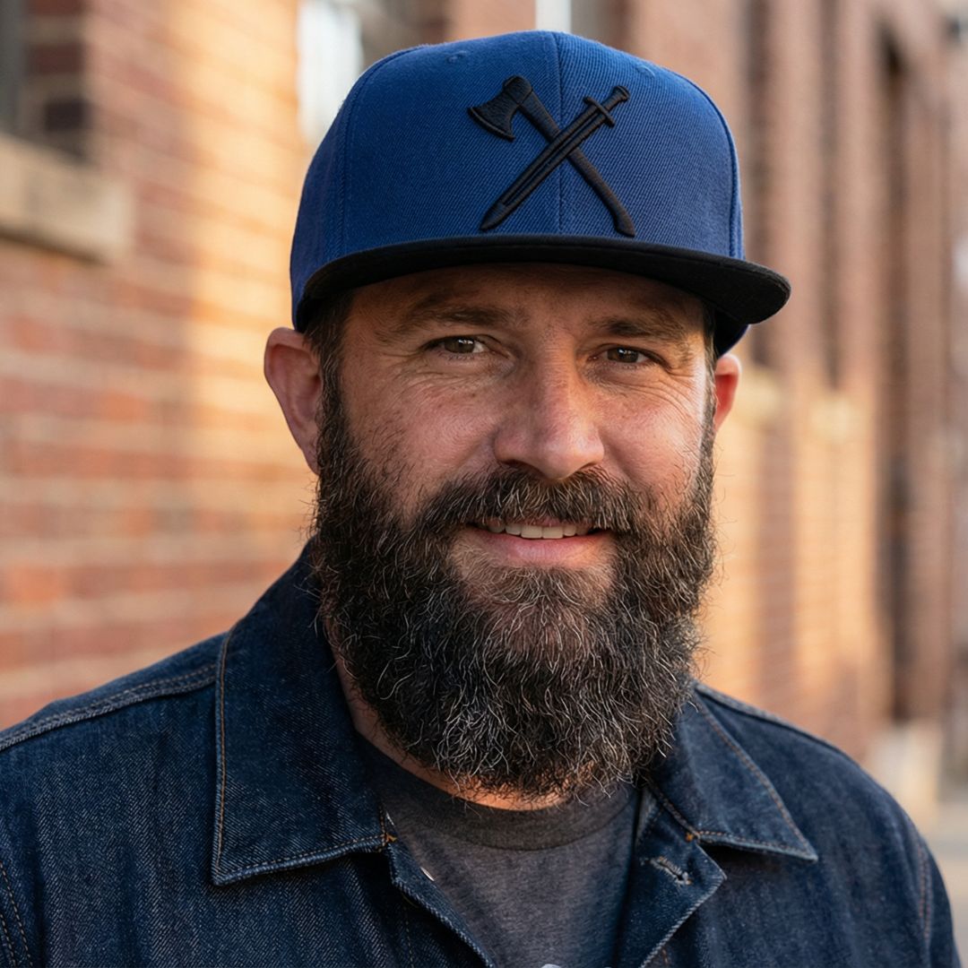 Cappellino Ninja Snapback - Blu scuro/Nero