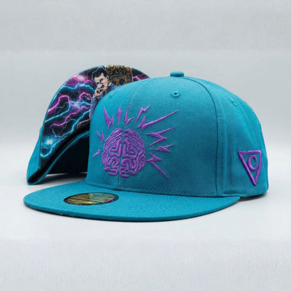Casquette Tesla Snapback - Bleue