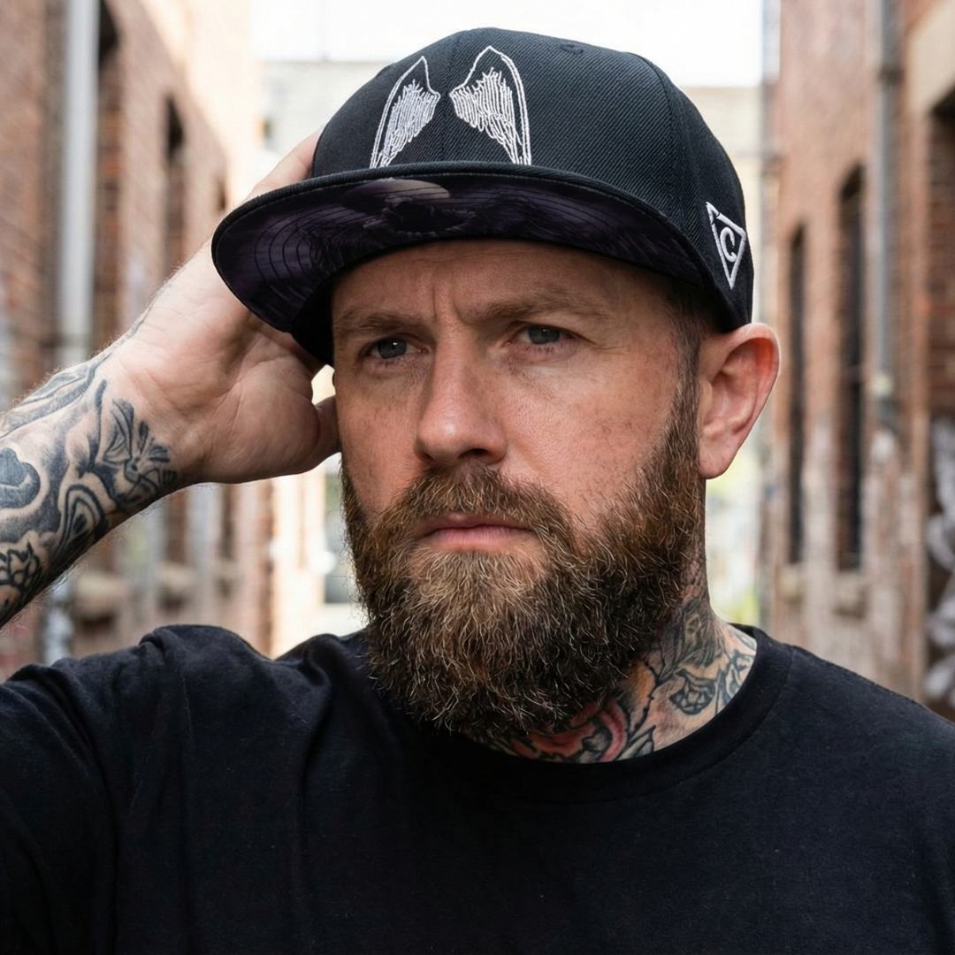 Casquette Snapback Grim - Noir