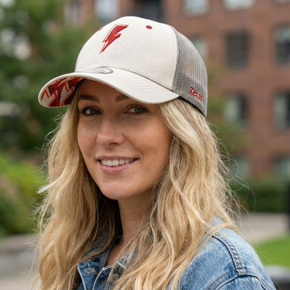 Cappellino Trucker Clean Greek Zeus - Grigio