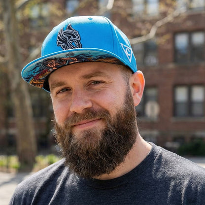 Casquette Snapback Njord - Bleue