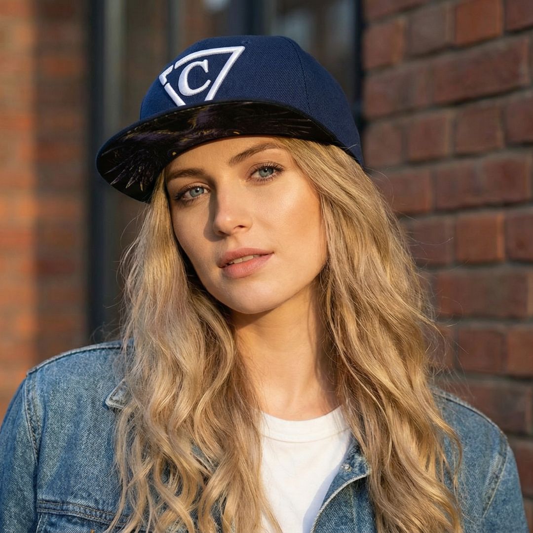 Crow Clan Snapback - Dark Blue/Black