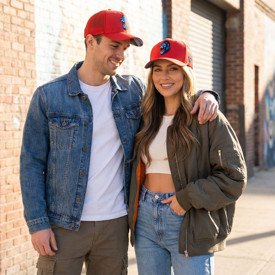 Casquette Gorilla Trucker - Orange