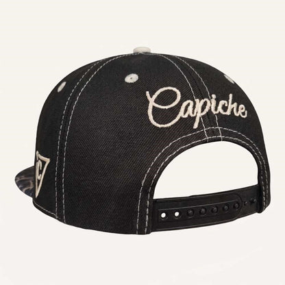 Cappellino Snapback Decay - Nero/Rami beige